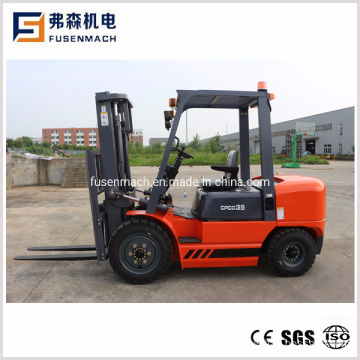 3.5ton Diesel Forklift Cpcd35 with Isuzu 4jg2 Engine for Sale